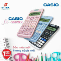 Máy Tính Casio FX-580VN X dành cho học sinh cấp 3 cấp 2 chuyên dụng cho phòng thi dành cho thi đại học và chuyển cấp