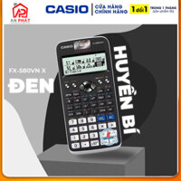Máy tính CASIO Fx 580VN X thế hệ mới ( Màu Đen) Độ Chính Xác Cao - Máy Tính Giá Rẻ - Hàng Thái Bảo Hành 24 Tháng (A