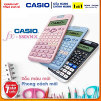 Máy tính CASIO Fx 580VN X thế hệ mới ( Màu Đen) Độ Chính Xác Cao - Máy Tính Giá Rẻ - Hàng Thái Bảo Hành 24 Tháng (A