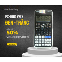 Máy tính Casio FX 580VNX - 3 màu ( TRẮNG - XANH - HỒNG)