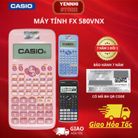 Máy Tính Casio FX 580VNX Chính Hãng Nhập Khẩu Thái Lan 521 Tính Năng Sử Dụng Tiếng Việt Bảo Hành Miễn Phí 7 Năm 1 Đổi 1