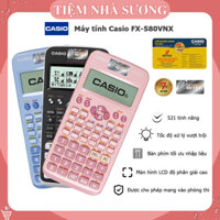 Máy Tính Casio FX-580VNX, Màn Hình Độ Phân Giải Cao, 521 Phép Tính, Được Phép Mang Vào Phòng Thi