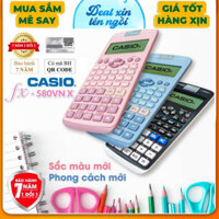 Máy Tính Casio FX 580VNX, Máy Tính Chính Hãng Bitex Bảo Hành 7 Năm Trọn Đời Học Sinh - Chuyển Đổi Tiếng Việt (APS)