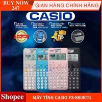 Máy tính Casio FX-880BTG, Dòng máy hiện đại nhất thị trường, Quét QC để nhận kết quả sinh động