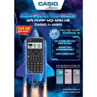 Máy tính Casio FX-880BTG hàng Chính hãng, tốc độ xử lý nhanh, 1 đổi 1 nếu lỗi trong năm đầu tiên, bảo hành 7 năm.