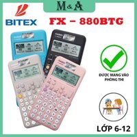Máy Tính Casio Fx-880BTG - Máy Tính Cầm Tay Casio Chính Hãng Thế Hệ Mới Nhất Hỗ Trợ Tiếng Việt - Bảo Hành 7 Năm 1 Đổi 1