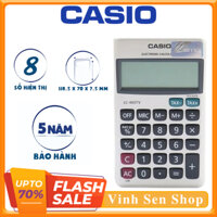 Máy tính Casio LC403TV, đa dạng chức năng tính toán chính xác, 8 số hiển thị, cầm tay nhỏ gọn, phím bấm nhẹ