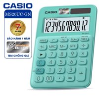 Máy tính CASIO MS-20UC (Nhiều màu) - Chính hãng Bitex, Bảo hành 7 năm
