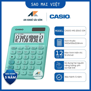 Máy tính Casio MS20UC