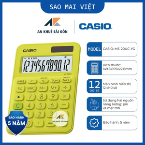 Máy tính Casio MS20UC