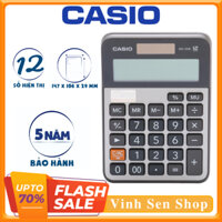 Máy tính Casio MX-120B, đa dạng chức năng tính toán chính xác cao, pin năng lượng mặt trời, 12 số hiển thị, phím nhạy êm
