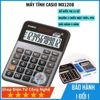 Máy tính Casio MX120B bảo hành 5 năm