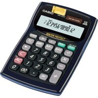 Máy tính Casio WM-220MS-BU Calculator chống va chạm, bụi nước