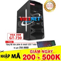 Máy tính chơi game VNGame card GT-730 RAM 4GB HDD 250GB (chuyên LOL Fifa Đột Kích v.v...)