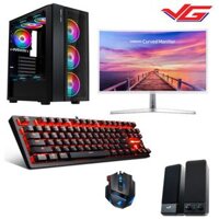 Máy Tính Chơi Game i7-10700/16G/SSD 480GB/HDD 1TB/VGA 3060 12 GB /32inch cong