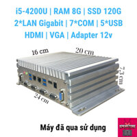 Máy tính công nghiệp i5-4200U 6 cổng COM RS232 RS485