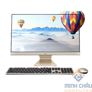 Máy tính để bàn Asus All In One V241EAK-BA128W - Intel core i5-1135G7, 8GB RAM, SSd 512GB, 23.8 inch