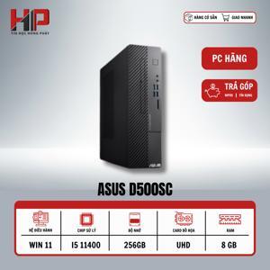 Máy tính để bàn Asus D500SC-511400049W - Intel Core i5-11400, 8GB RAM, SSD 256GB, Intel UHD Graphics 730