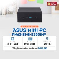 Máy tính để bàn ASUS Mini PC PN63-S1-B-S3001MV