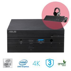 Máy tính để bàn Asus Mini PN62S-B5301MV - Intel Core i5-10210U, 4GB RAM, SSD 256GB, Intel UHD Graphics