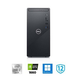 Máy tính để bàn Dell Inspiron 3891 MTI71206W1 - Intel Core i7-10700F, 16Gb RAM, SSD 512GB, Nvidia GTX1660 6GB