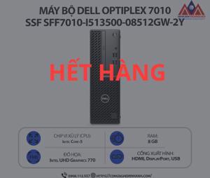 Máy tính để bàn Dell Inspiron 3030 SFF 42IN3030S14400 - Intel Core i5-14400, RAM 8GB, SSD 512GB, Intel UHD Graphics 730