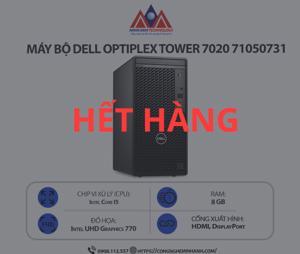Máy tính để bàn Dell OptiPlex 7020 Tower 71050731 - Intel Core i5-12500, 8GB RAM, SSD 512GB, Intel UHD Graphics 770