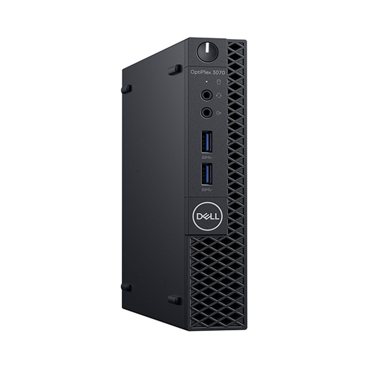 Máy tính để bàn Dell OptiPlex 3070 Micro 42OC370006 - Intel Core i3-9100T, 4GB RAM, HDD 500GB, Intel HD Graphics