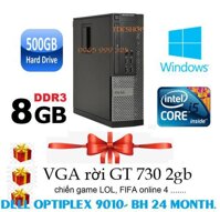 Máy tính để bàn Dell optiplex 9010 (Core i5-3470 - Ram 8GB - HDD 500 - Card GT730) - Bảo hành 24 tháng