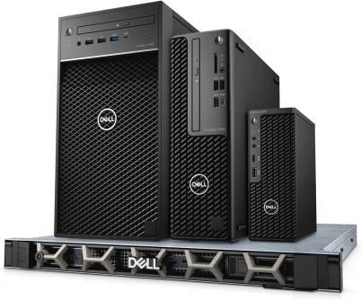 Máy tính để bàn Dell Precision 3650 Tower CTO BASE 42PT3650D02 - Intel Core i7-11700, 8GB RAM, HDD 1TB, Nvidia Quadro P620 2GB