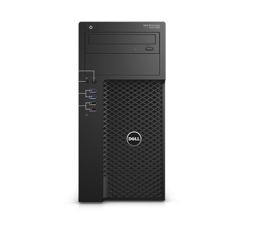 Máy tính để bàn Dell Precision Tower 5820 70154200 - Intel Xeon W-2104, 16GB RAM, HDD 1TB, Nvidia Quadro P600 2GB