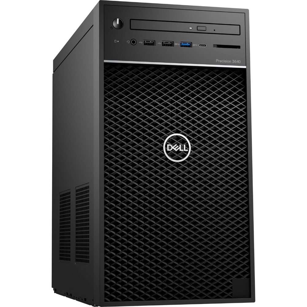 Máy tính để bàn Dell Precision 3640 Tower CTO Base 42PT3640D10 - Intel Xeon W-1270, 16GB RAM, HDD 2TB, Nvidia Quadro P620 2GB