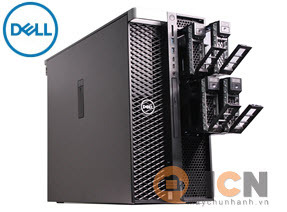 Máy tính để bàn Dell  Precision Tower 7820 42PT78D023 - Intel Xeon Bronze 3106, 16GB RAM, HDD 2TB, Nvidia Quadro P4000 8GB