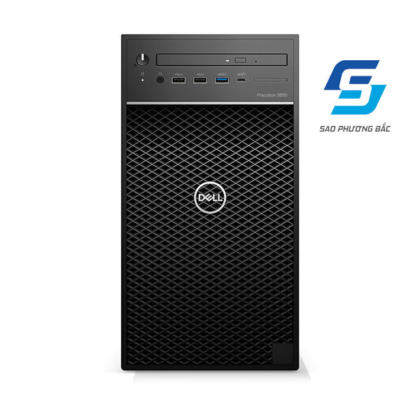 Máy tính để bàn Dell Precision 3650 Tower 70272961 - Intel core i7-11700, 16GB RAM, HDD 1TB + SSD 256GB, Nvidia Quadro P2000 5GB