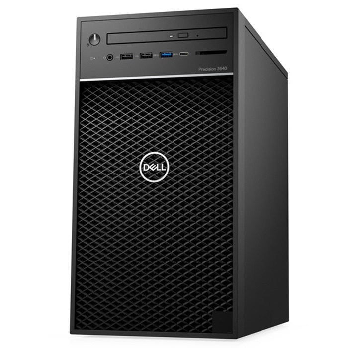 Máy tính để bàn Dell Precision 3640 Tower CTO Base 42PT3640D05 - Intel Xeon W-1250, 16GB RAM, HDD 1TB, Nvidia Quadro P620 2GB