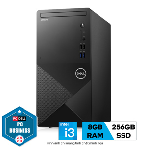 Máy tính để bàn Dell Vostro 3020T 71010253 - Intel Core i3-13100, RAM 8GB, SSD 256GB, Intel UHD Graphics 730