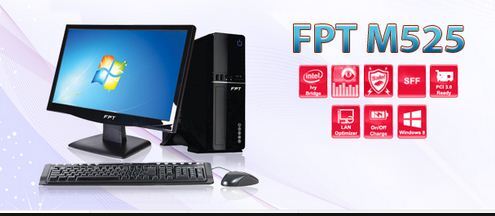 Máy tính để bàn FPT Elead M525 (G2020-2-250) -  Intel Pentium G2020 2.9Ghz, 2GB DDR3, 250GB HDD, Intel HD Graphic