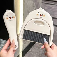 Máy tính để bàn gia đình Mini Chổi nhỏ Trẻ em Học sinh tiểu học Bộ dụng cụ làm sạch chuyên dụng Bàn chải giường Bàn chải đánh giày Chổi bụi Kết hợp 3.28