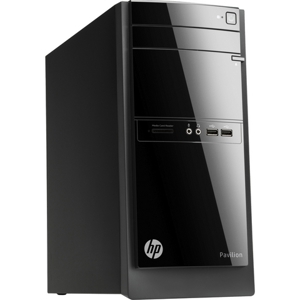 Máy tính để bàn HP 110-221x Pentium (E9U06AA) - Intel Pentium G2030T 2.6GHz, 2GB DDR3, 500GB HDD, VGA Intel HD Graphics, DVDRW