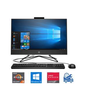 Máy tính để bàn HP 205 Pro G4 AIO R3 4300U/4GB/256GB/23.8 inch Full HD/Bàn phím/Chuột/Win10 (31Y22PA)