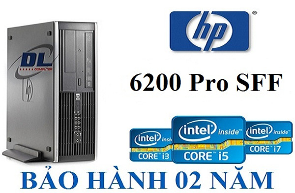 Máy tính để bàn HP 6200 - Intel® Pentium® Processor G630, Ram 4G, Hdd 160G