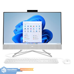 Máy tính để bàn HP AIO 24-cb1011d 6K7G6PA - Intel core i5-1235U, 8GB RAM, SSD 512GB, Intel Iris Xe Graphics, 23.8 inch