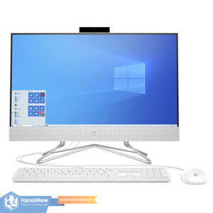 Máy tính để bàn HP AIO 24-df0039d 180N9AA - Intel core i3-10100T, 4GB RAM, SSD 512GB, Intel UHD Graphics, 23.8 inch