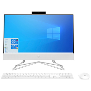 Máy tính để bàn HP All In One 22-df1021d 4B6D9PA - Intel Core i3-1125G4, 4GB RAM, SSD 256GB, Intel UHD Graphics, 21.5 inch