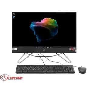 Máy tính để bàn HP All In One 205 Pro G8 5R3F2PA - AMD Ryzen R5-5500U, 4GB RAM, SSD 256GB, AMD Radeon Graphics, 23.8 inch