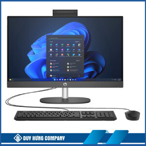 Máy tính để bàn HP All in One AIO 205 Pro G8 5R3L3PA - AMD Ryzen 7 5700U, 8GB RAM, SSd 512Gb, AMD Radeon Graphics, 23.8 inch