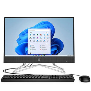 Máy tính để bàn HP All In One 200 Pro G4 633S9PA - Intel core i5-10210U, 8GB RAM, SSD 256GB, Intel UHD Graphics, 21.5 inch