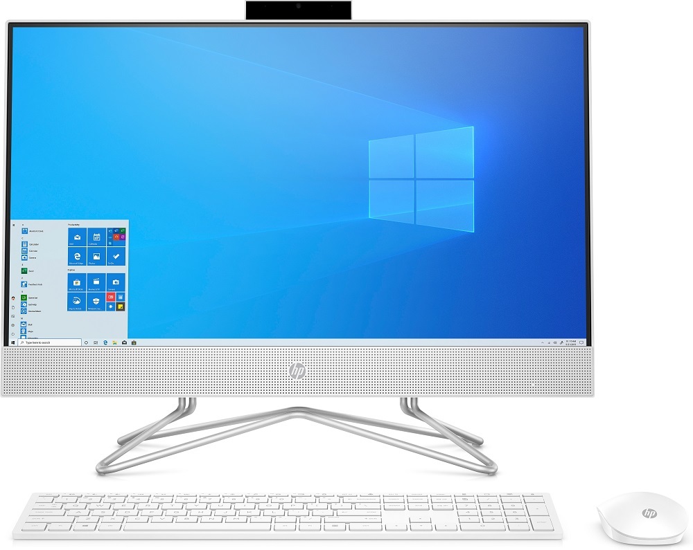 Máy tính để bàn HP All In One 24-df1030d 4B6E3PA - Intel Core i5-1135G7, 8GB RAM, SSD 512GB, Intel Iris Xe Graphics, 23.8 inch