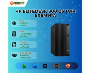 Máy tính để bàn HP EliteDesk 800 G6 Tower 6X6M9PA - Intel Core i5-10500, RAM 8GB, SSD 256GB, Intel UHD Graphics 630
