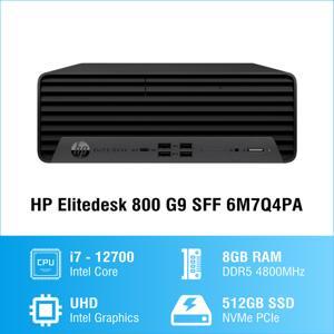 Máy tính để bàn HP EliteDesk 800 G9 SFF 6M7Q4PA - Intel core i7-12700, 8GB RAM, SSD 512GB, Intel UHD Graphics 750